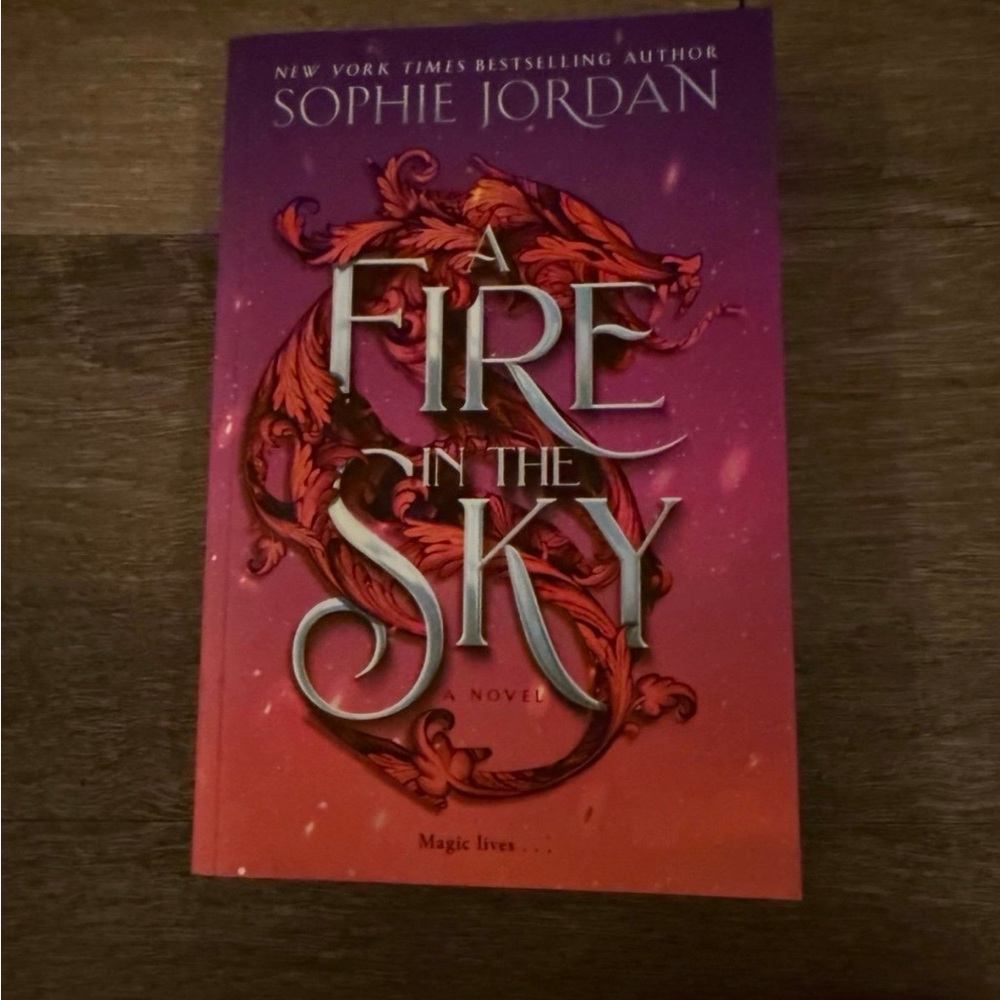 Fire in the Sky Novel by Sophie Jordan
